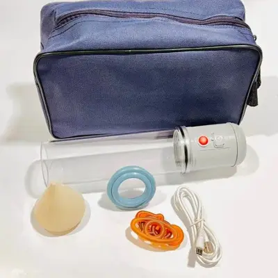 Automatic Rechargeable Penis Pump for Men Powerful Male Enhancer with Type-C USB Charging